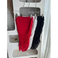(现货)气质网纱及膝裙(店主身穿)