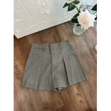 (现货)韩版百褶显瘦高腰裤裙