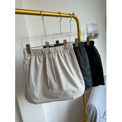 (PRE ORDER)韩版纯色系带高腰裙 -Reach around end of JAN【Ship Before CNY】	