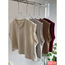 (READY STOCK)韩版无袖格纹背心