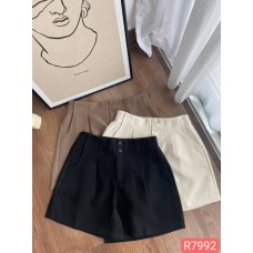 (READY STOCK)韩版纯色修身高腰裤