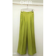 (READY STOCK)质感镂空显瘦高腰裤